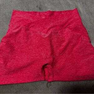 SOLD Bombshell Sportswear Coral tiny waist toggle Shorts Medium